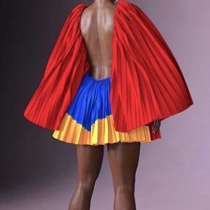 Hanifa -Kinshasa Backless Mini Dress